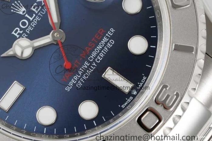 1:1 GSF A2836 SS Yacht-Master Best Bracelet on 126622 Edition Blue Dial 0514